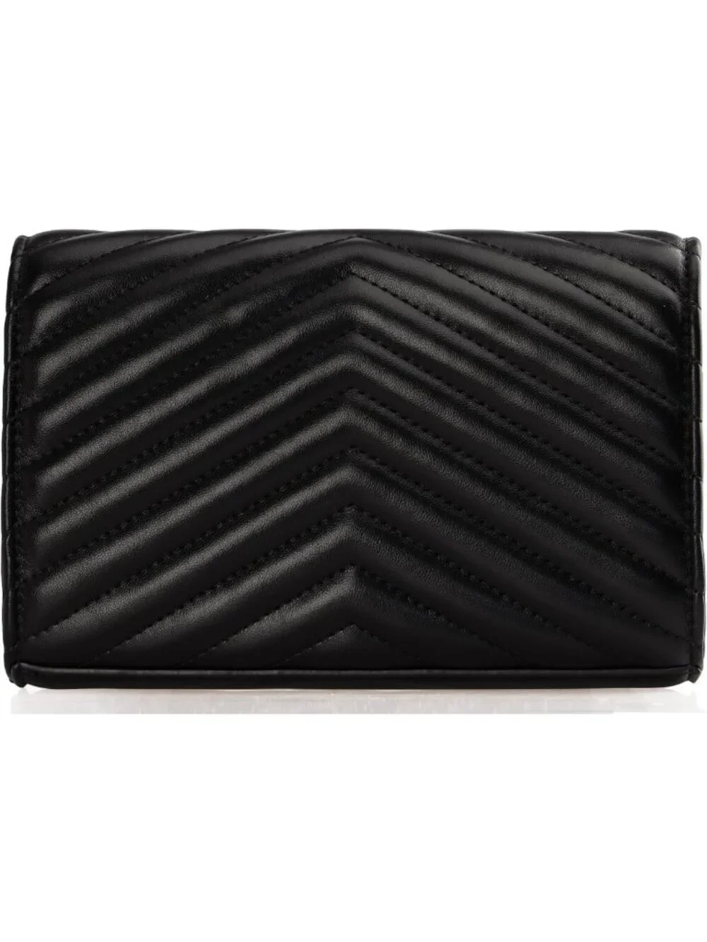 Chic Vegan Leather Quilted Clutch Purse | Stylish Evening Handbag & Crossbody